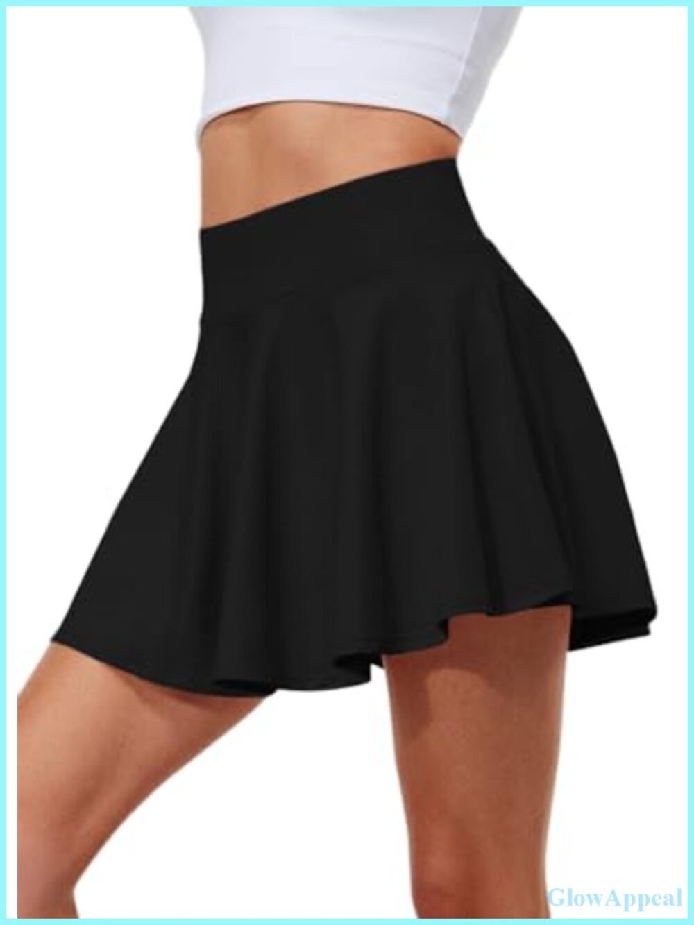 Pleated Tennis Skirt for Women High Waisted Golf Skort with Built-in Shorts